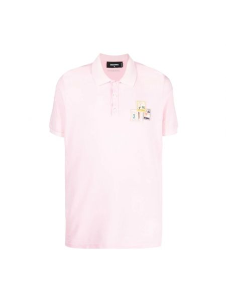 Poloshirt Dsquared2 pink
