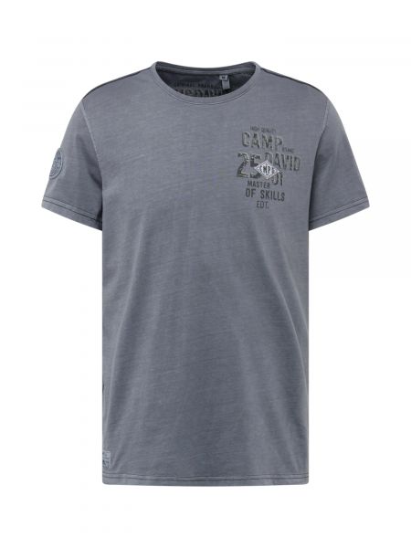 T-shirt Camp David grigio