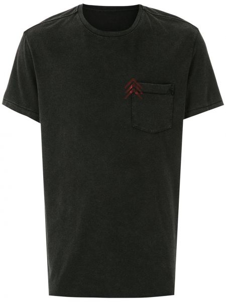 Camiseta con bolsillos Osklen negro