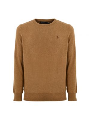 Sweter Ralph Lauren brązowy