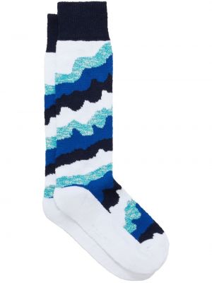 Плетени чорапи с принт Marni