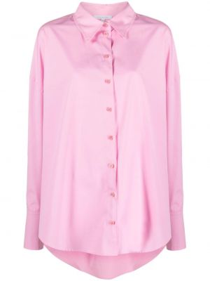 Hemd aus baumwoll Patrizia Pepe pink