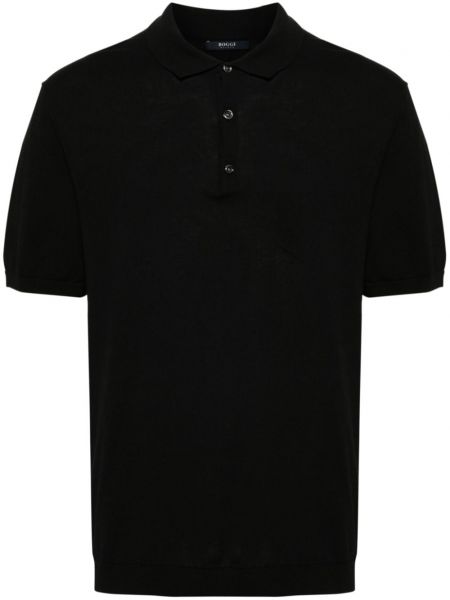 Poloshirt aus baumwoll Boggi Milano schwarz