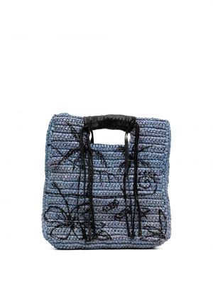 Nakupovalna torba Sensi Studio modra