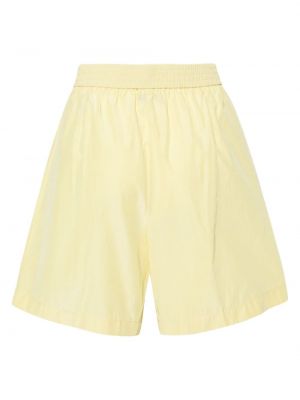 Pantalon plissé Forte Forte jaune