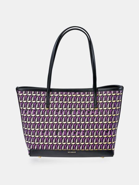 Bolso shopper Guy Laroche violeta