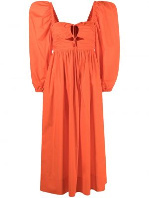 Midi haljina Ulla Johnson narančasta