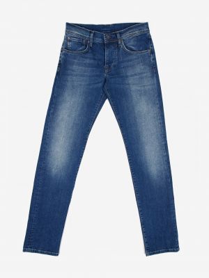 Slim fit priliehavé skinny fit džínsy Pepe Jeans modrá
