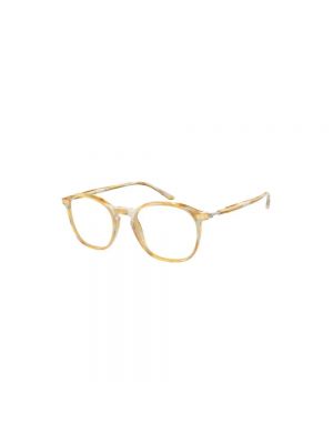 Okulary Giorgio Armani żółte