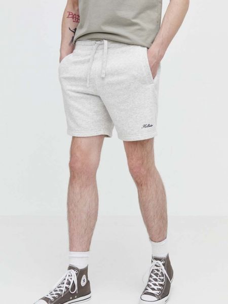 Kratke hlače s melange uzorkom Hollister Co. siva