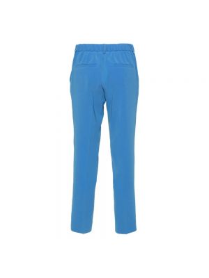 Spodnie slim fit Alberto Biani niebieskie