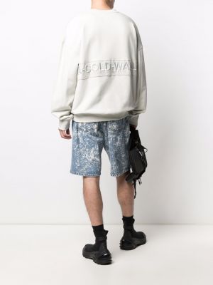Oversize pullover mit stickerei A-cold-wall*