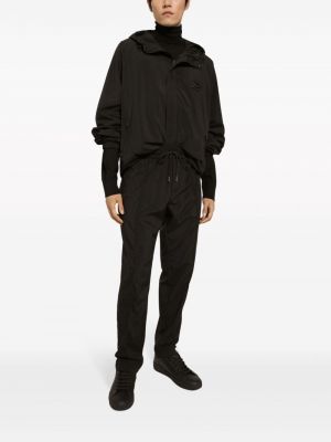 Jacke mit kapuze Dolce & Gabbana schwarz