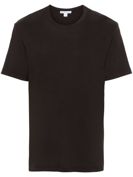 T-shirt en jersey James Perse marron