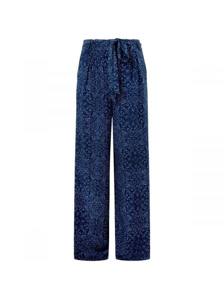 Kalhoty s potiskem Pepe Jeans modré