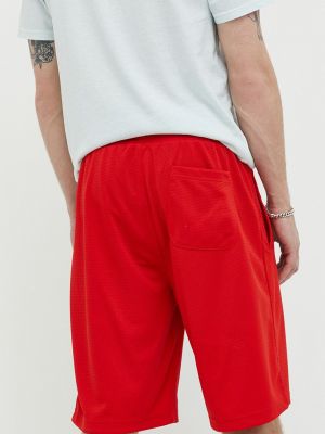 Džínové šortky Tommy Jeans červené