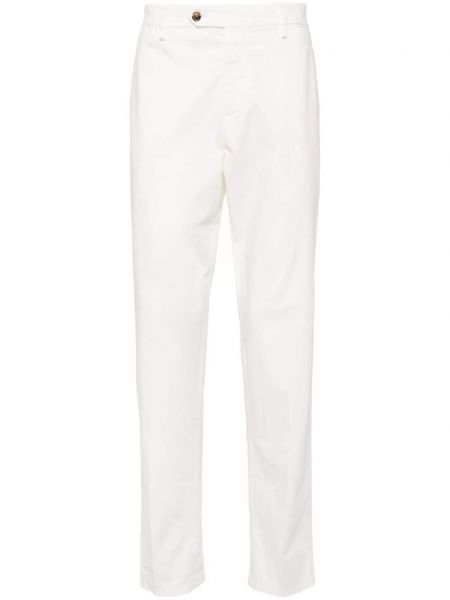 Rovné kalhoty Lardini bílé