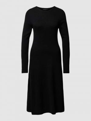 Dzianinowa sukienka Oui czarna