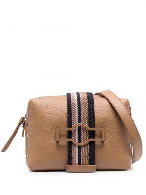 Randig crossbody väska Zanellato brun