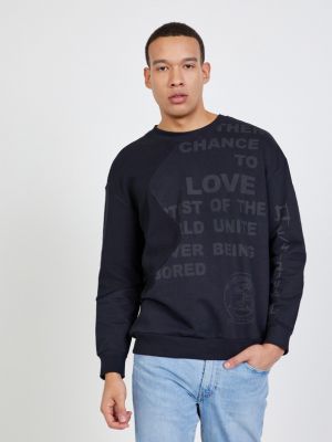 Sweatshirt Desigual schwarz