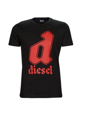 Majica kratki rukavi Diesel crna