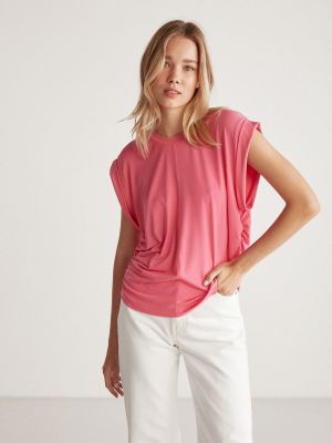 Bluză oversize Grimelange roz