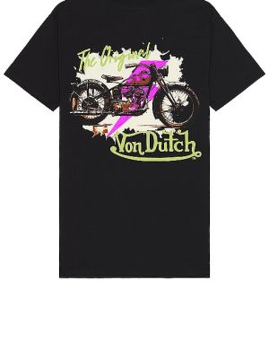 T-shirt Von Dutch noir