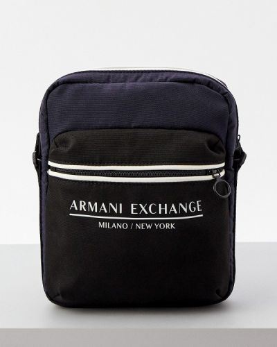 Сумка через плечо Armani Exchange, синяя