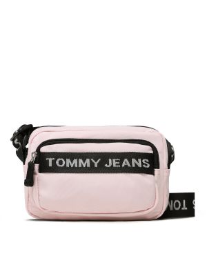 Taška přes rameno Tommy Jeans růžová