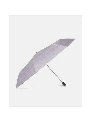 Paraguas con estampado Vogue marrón