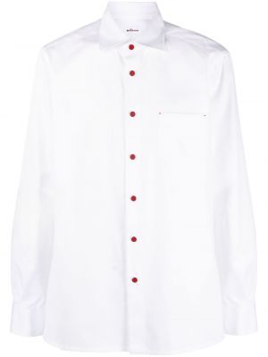 Camicia a punta appuntita Kiton