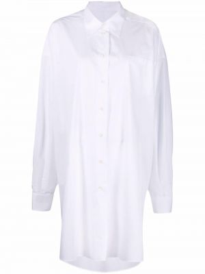 Риза с копчета Maison Margiela бяло