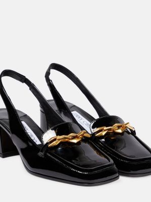 Slingback stropper pumper Jimmy Choo svart