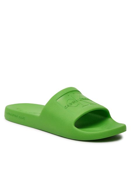 Sandales Calvin Klein Jeans zaļš