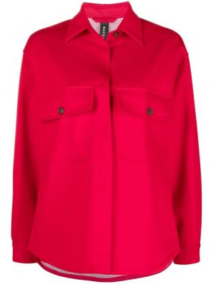 Bavlněná bunda Mackintosh červená