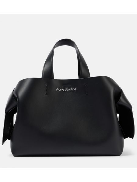 Väska i läder Acne Studios svart