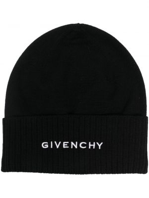 Neulottu pipo Givenchy musta