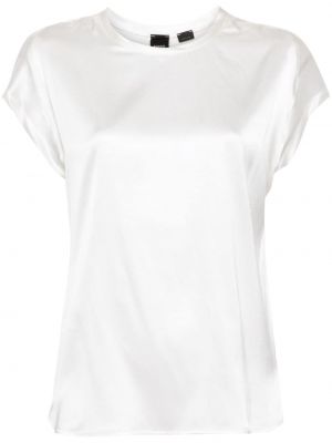 Μεταξωτή μπλούζα Pinko λευκό