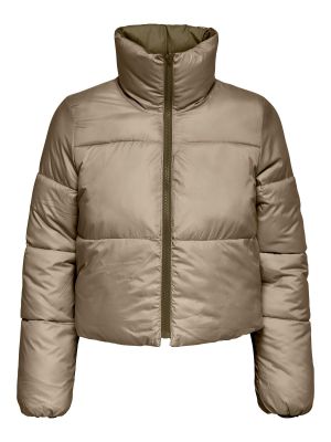 Jednofarebná priliehavá prechodná bunda na zips Only