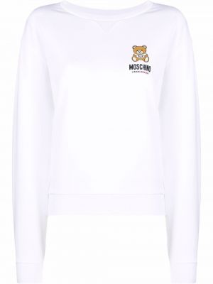 Sweatshirt Moschino hvit