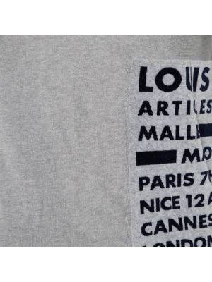 Koszulka bawełniana Louis Vuitton Vintage szara