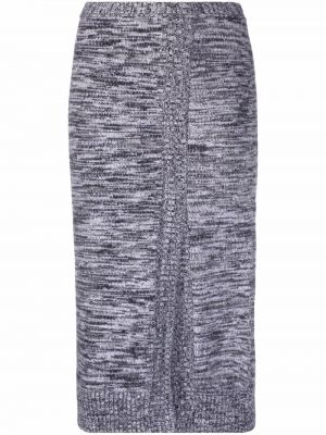 Falda midi Nº21 gris