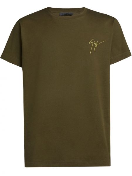 T-shirt Giuseppe Zanotti grön