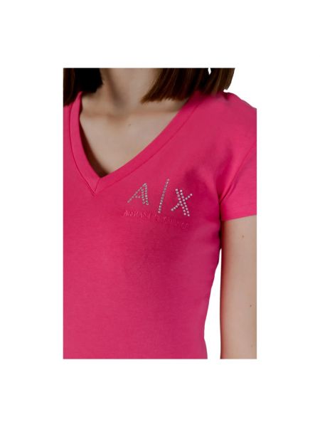 Camisa Armani Exchange rosa