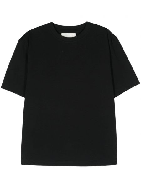 Βαμβακερή μπλούζα Studio Nicholson μαύρο
