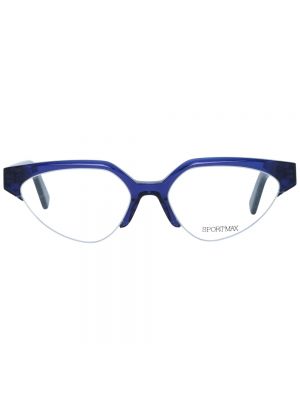 Okulary Sportmax niebieskie