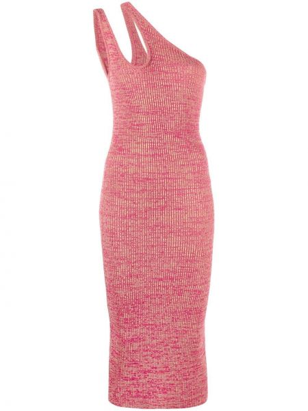 Πλεκτή φόρεμα Remain ροζ