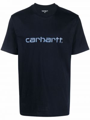 Camiseta con estampado Carhartt Wip azul