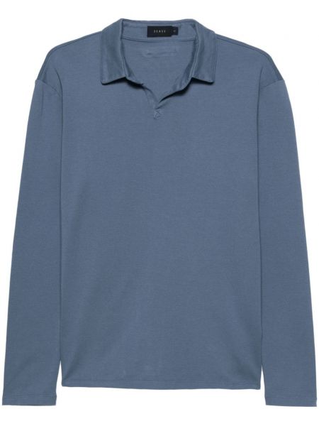 Poloshirt aus baumwoll Sease blau