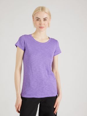 Marškinėliai Sisley violetinė